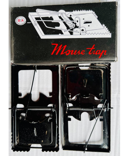 Мишоловка-крисоловка металева посилена, 2 шт