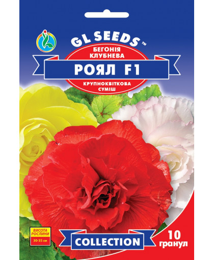 Бегония Роял F1 смесь (10шт), Collection, TM GL Seeds