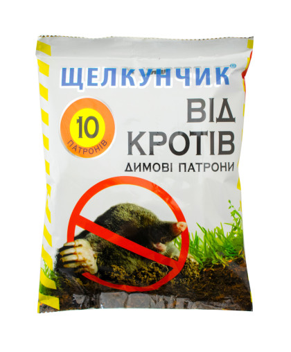 ДЫМОВАЯ ШАШКА ОТ КРОТОВ ЩЕЛКУНЧИК 10 ПАТРОНОВ