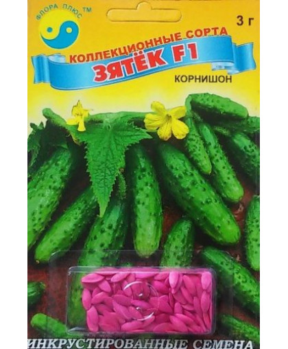 ОГІРОК ЗЯТЬОК F1 (3г) ФЛОРА ПЛЮС