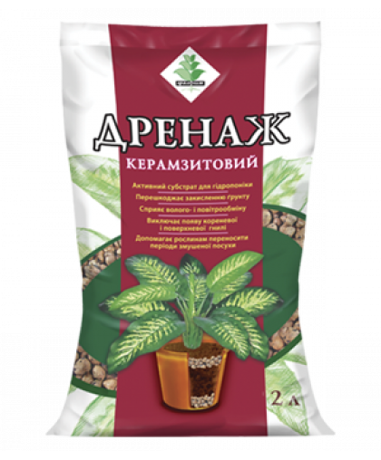 Дренаж керамзитовий крупний - 2 л