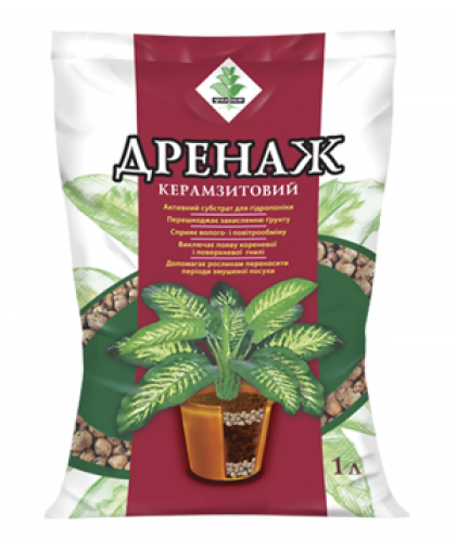 Дренаж керамзитовий дрібний - 1 л