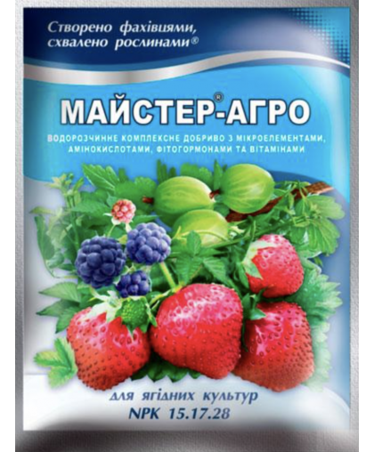 Майстер Агро для ягідних культур 100 г
