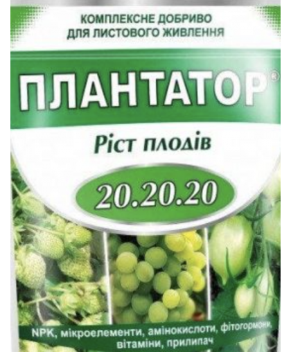 Плантатор 20.20.20 ріст плодів, 1 кг