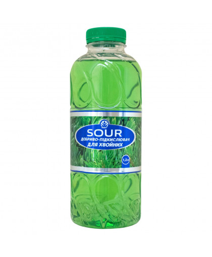ПОДКИСЛИТЕЛЬ-УДОБРЕНИЕ  ГРУНТА ROST SOUR ДЛЯ ХВОЙНЫХ 1.2 Л 