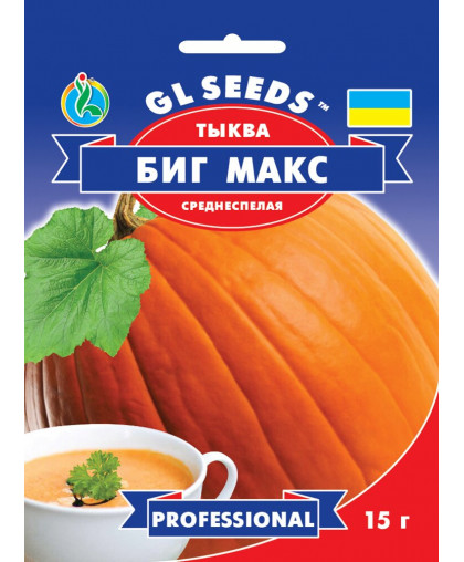 Гарбуз Бiг Макс; (15г), Professional, TM GL Seeds 
